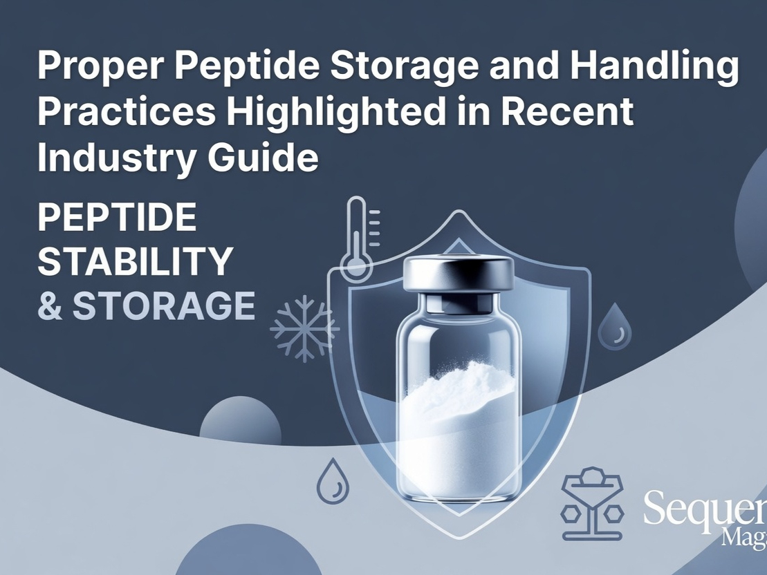 Proper Peptide Storage and Handling Practices Highlighted in Recent Industry Guide